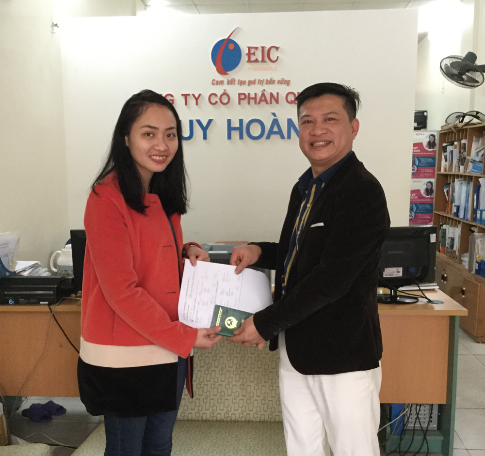Chúc mừng visa Úc của Nguyễn Thị Thanh Mai